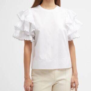 Harshman Green Cotton Top(Size Large)